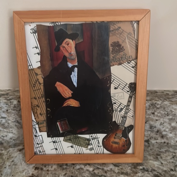 Man With Guitar by Claudette Castonguay - Picture 7 of 7